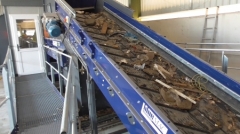 BlueMAC recycling plant conveyor